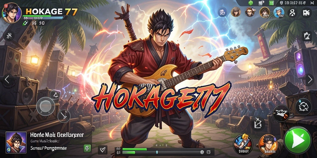Tampilan gameplay HOKAGE77 yang menarik dan interaktif.