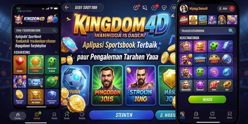 Tampilan menarik dari gameplay Sportsbook di KINGDOM4D.