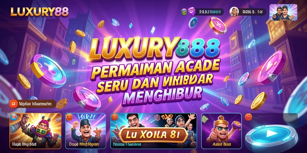 Tampilan dari gameplay intens dan mendebarkan LUXURY88.