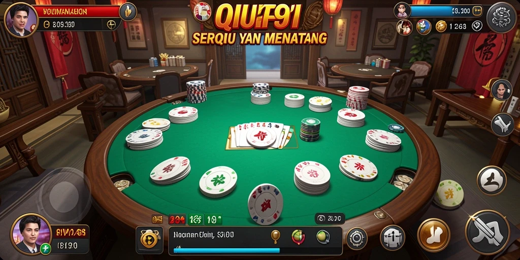 Screenshot gameplay QiuQiu yang menarik dan seru di SVIP9.
